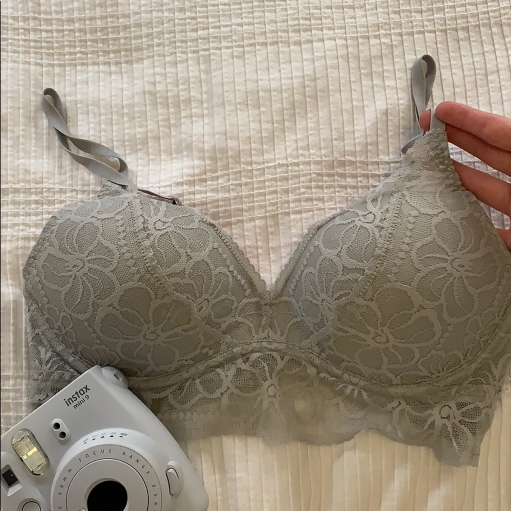VS pink padded bralette